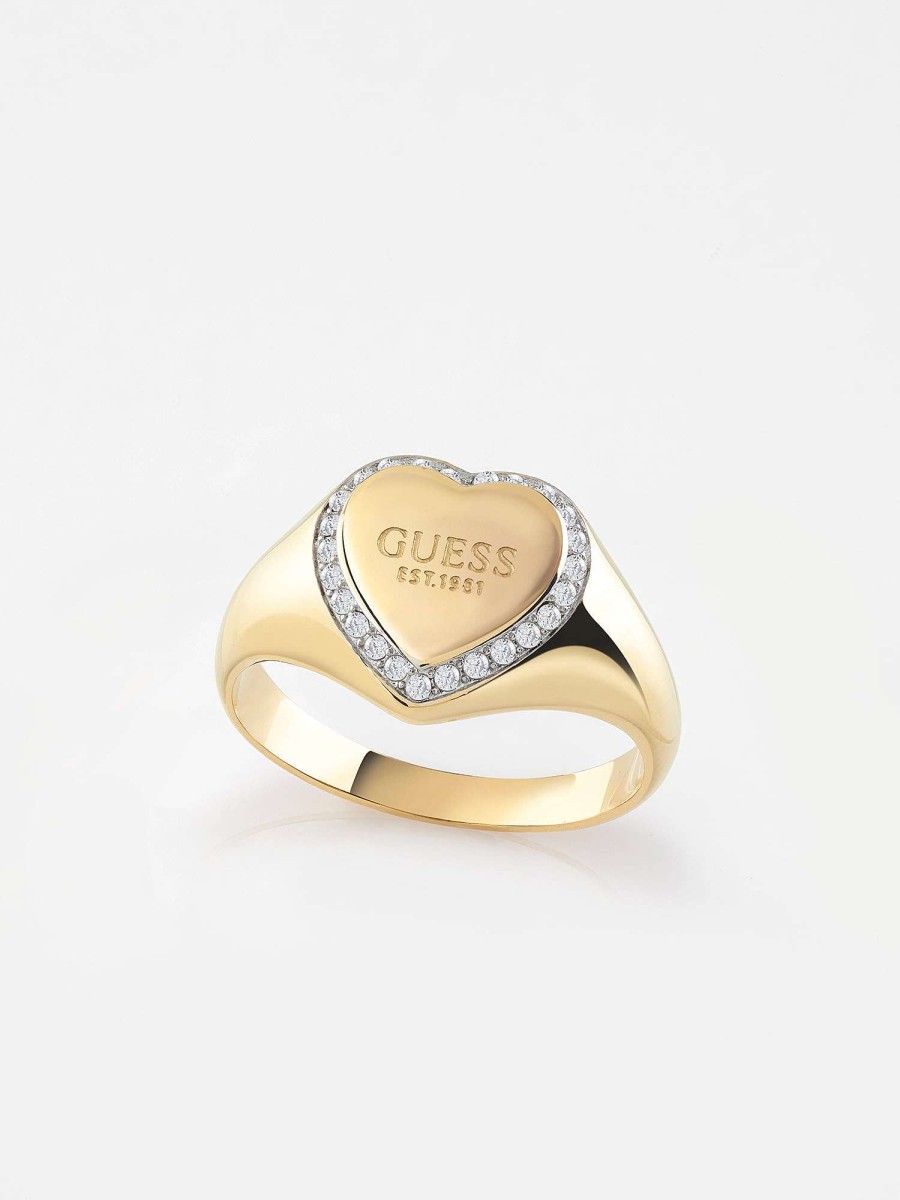 Guess Anello Con Castello Del Cuore Best