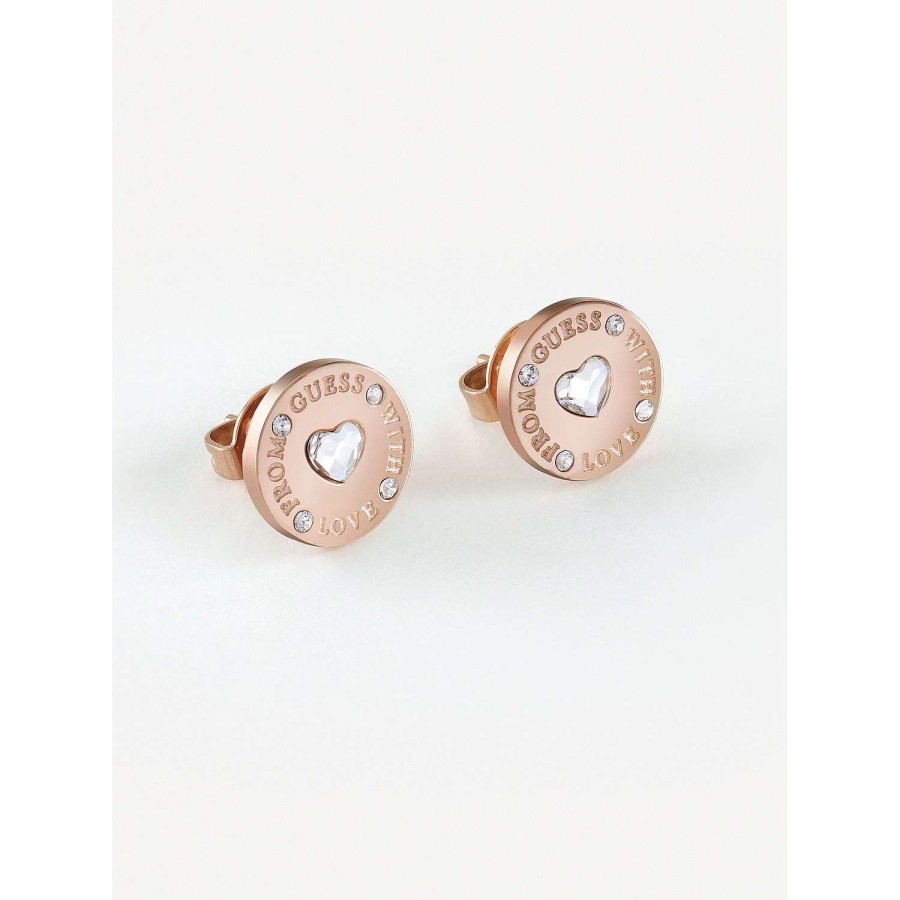 Guess Borchie Per Monete Da 10Mm Rg Oro Rosa Wholesale