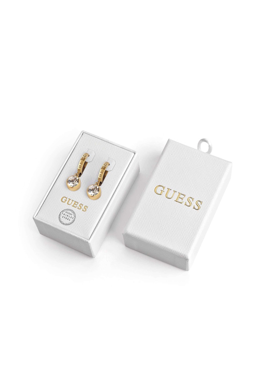 Guess Toc Clear Crystal Huggies Clearance