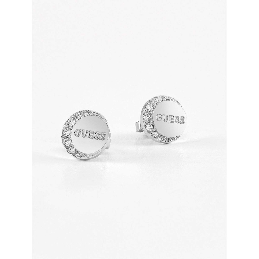 Guess Borchie Con Pave Di Monete Da 10 Mm Clearance