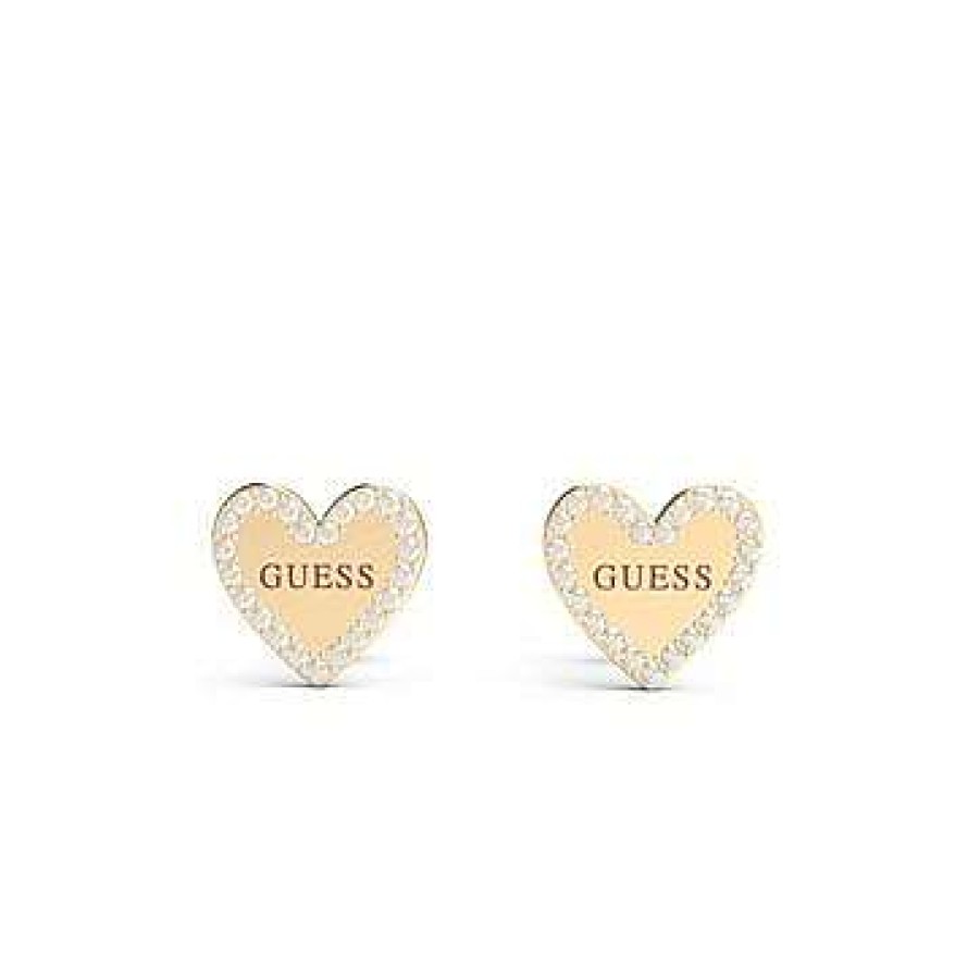 Guess Borchie Con Cornice A Cuore Da 10 Mm Wholesale