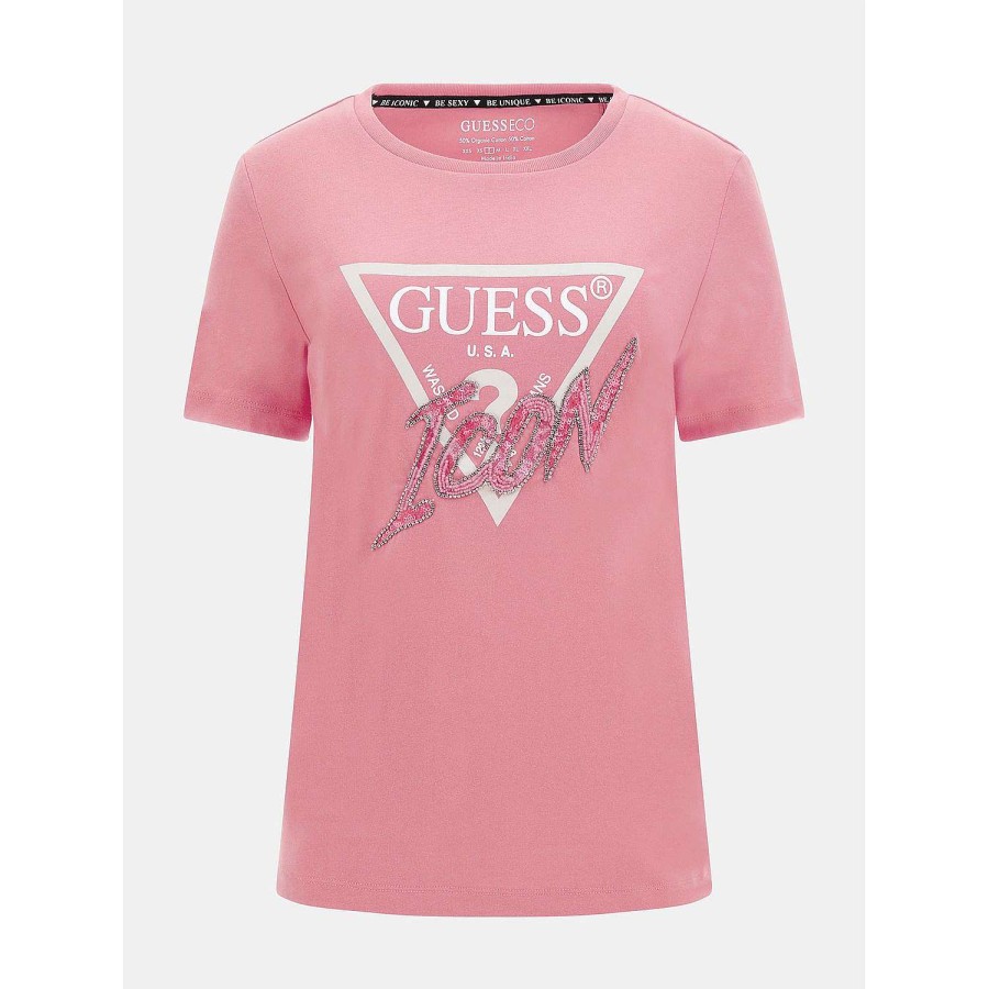 Guess Maglietta Ss Cn Icon Online