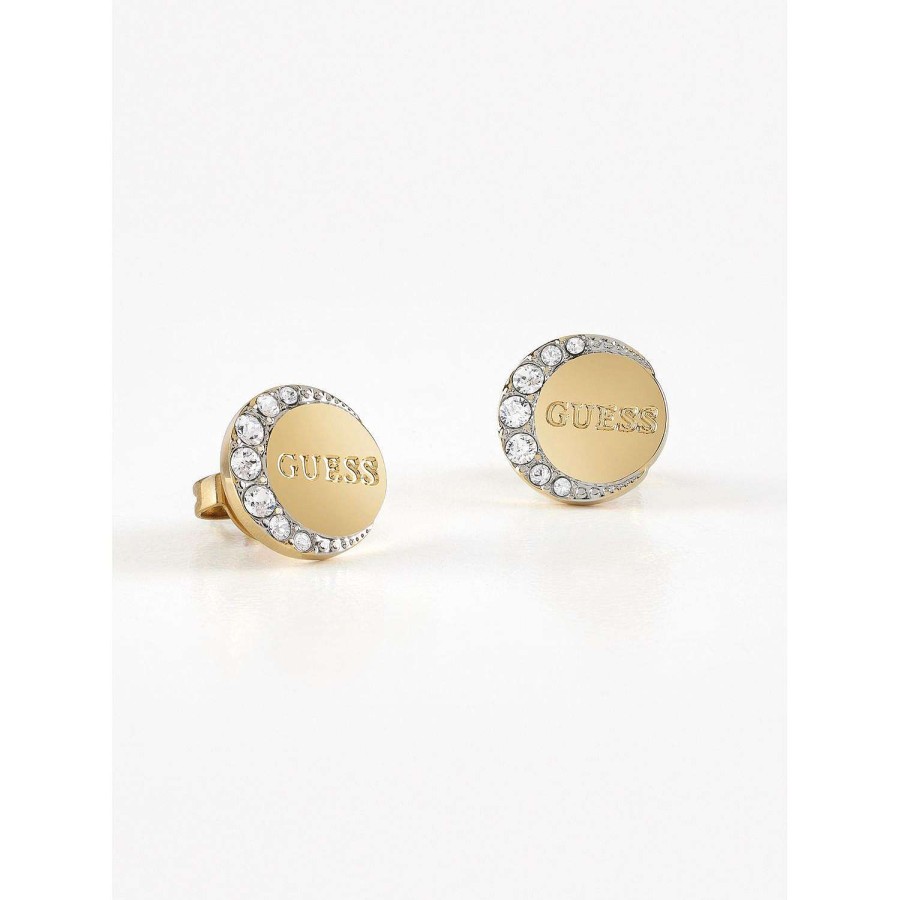 Guess Borchie Con Pave Di Monete Da 10 Mm Clearance