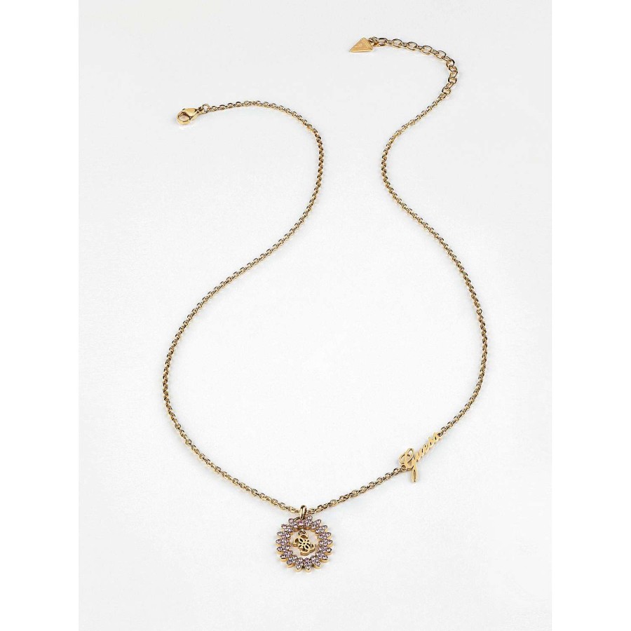 Guess Collana 16-18'' Fascino 18Mm Oro Best