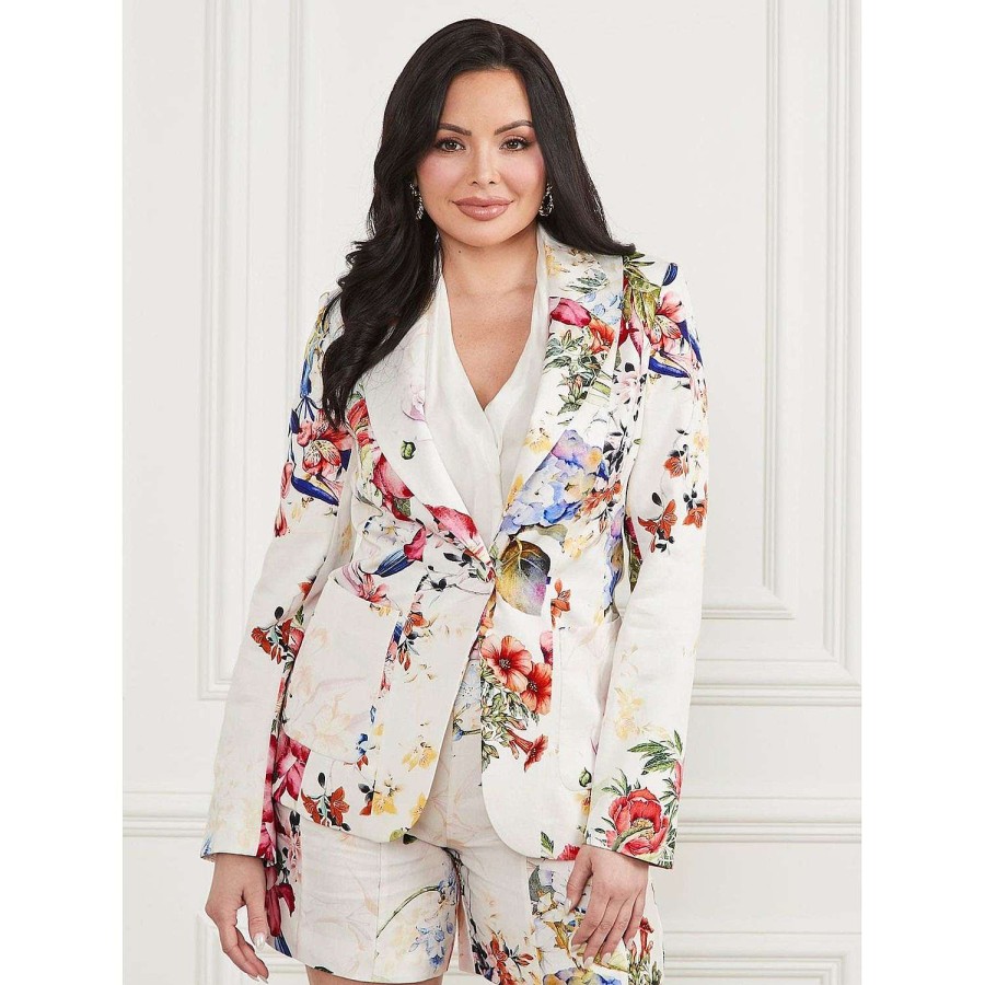 Guess Glorioso Blazer Da Giardino Glorioso Giardino Ao Hot