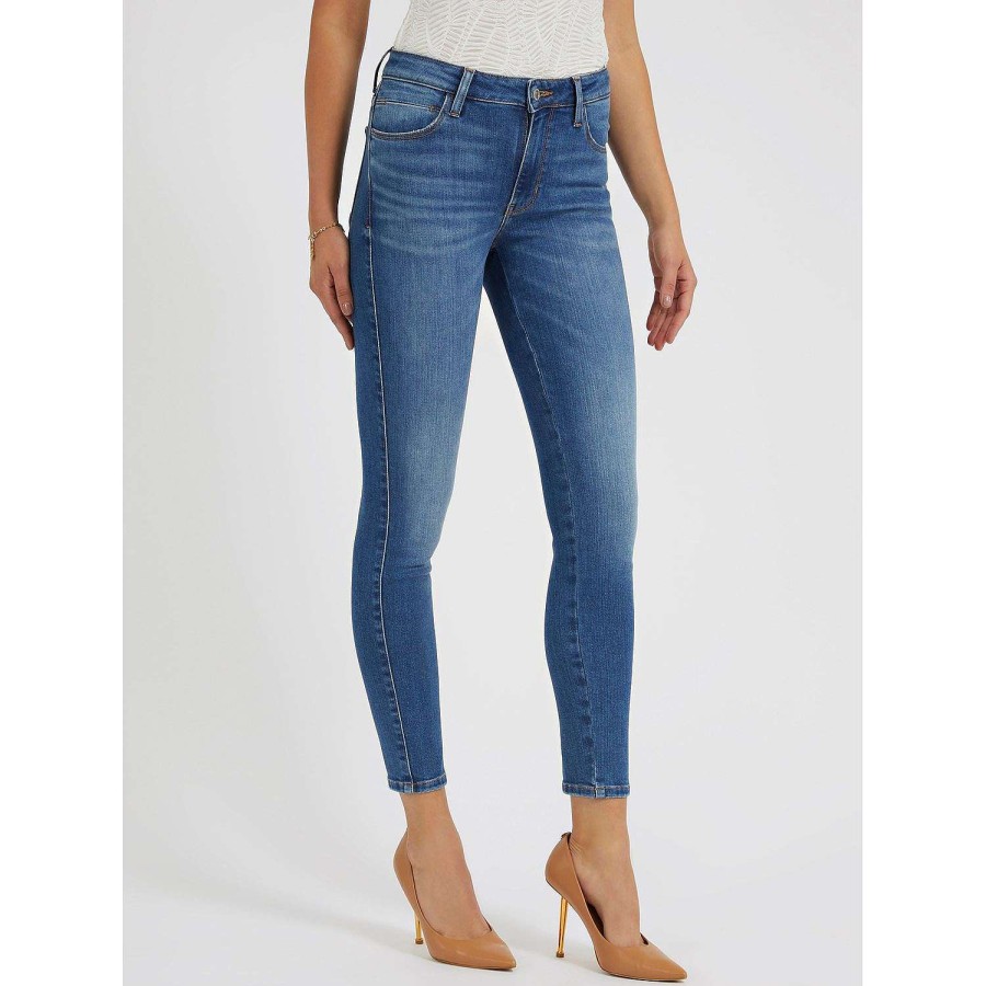 Guess Pantaloni In Denim Dalla Vestibilita Skinny Museo Mid Best