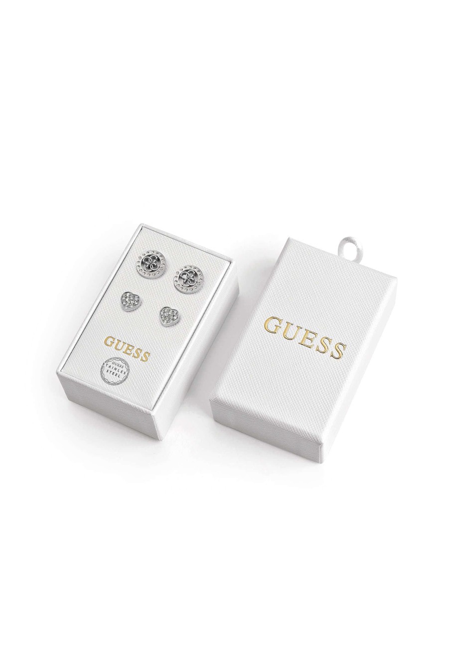 Guess Borchie A Cuore Toc 4G Pave Clearance