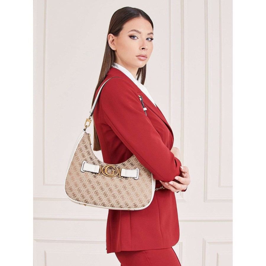 Guess Aviana Hobo Latte/Stone Clearance